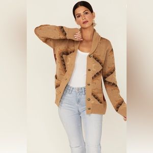 TASHA POLIZZI WOMEN'S ESME GEO CARDIGAN